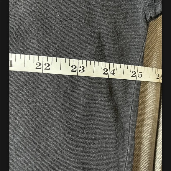 Weavers Long Sleeve Polo Black Size L Large Faded Vintage Vtg - Picture 6 of 6